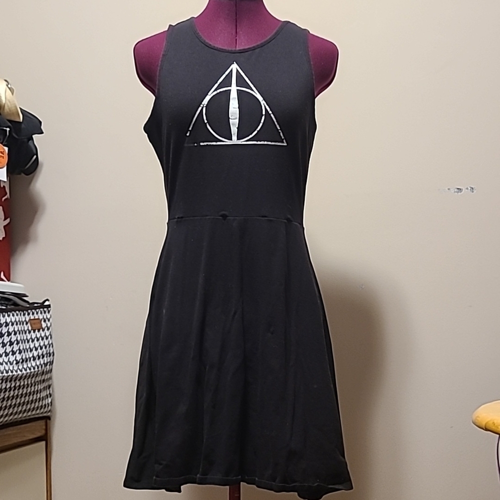 Black Deathly Hollows Dress